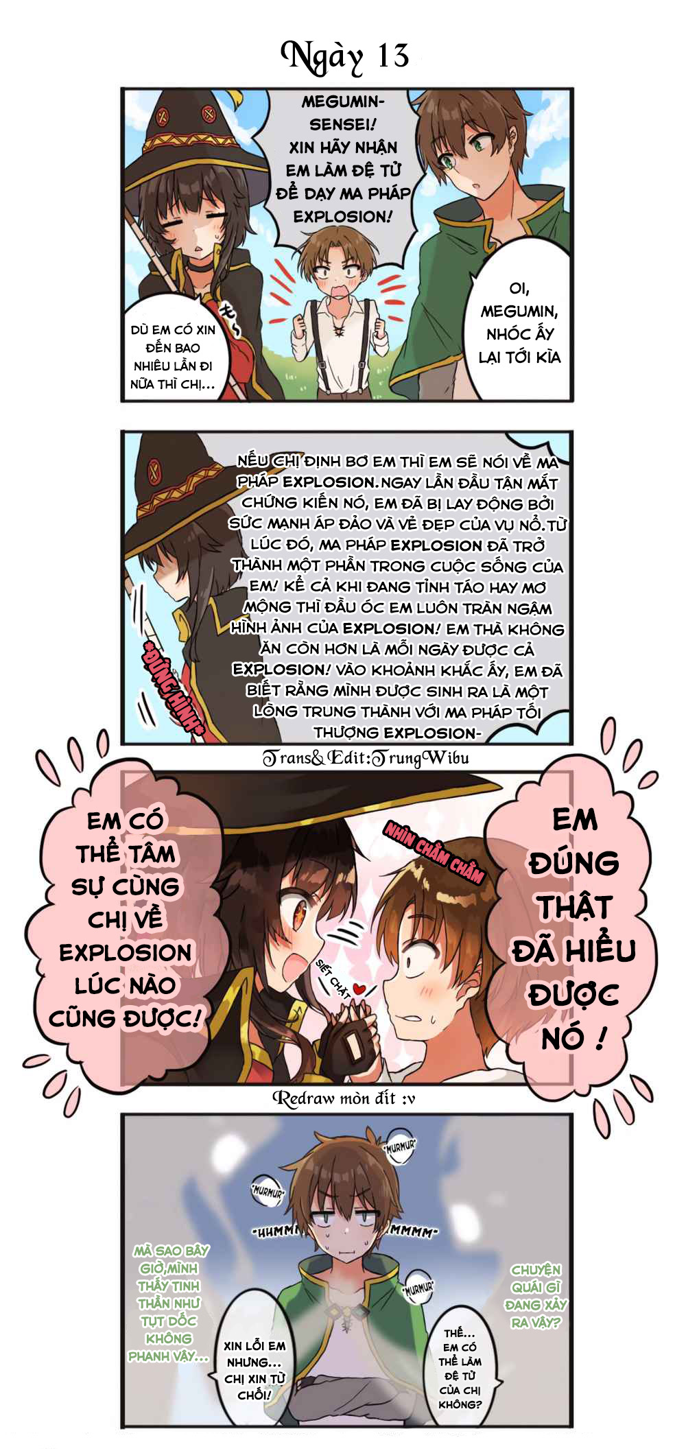 100 Ngày Trước Khi Cưới Của Kazuma Và Megumin: Chapter 13