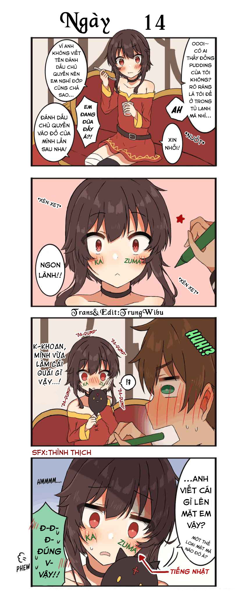 100 Ngày Trước Khi Cưới Của Kazuma Và Megumin: Chapter 14