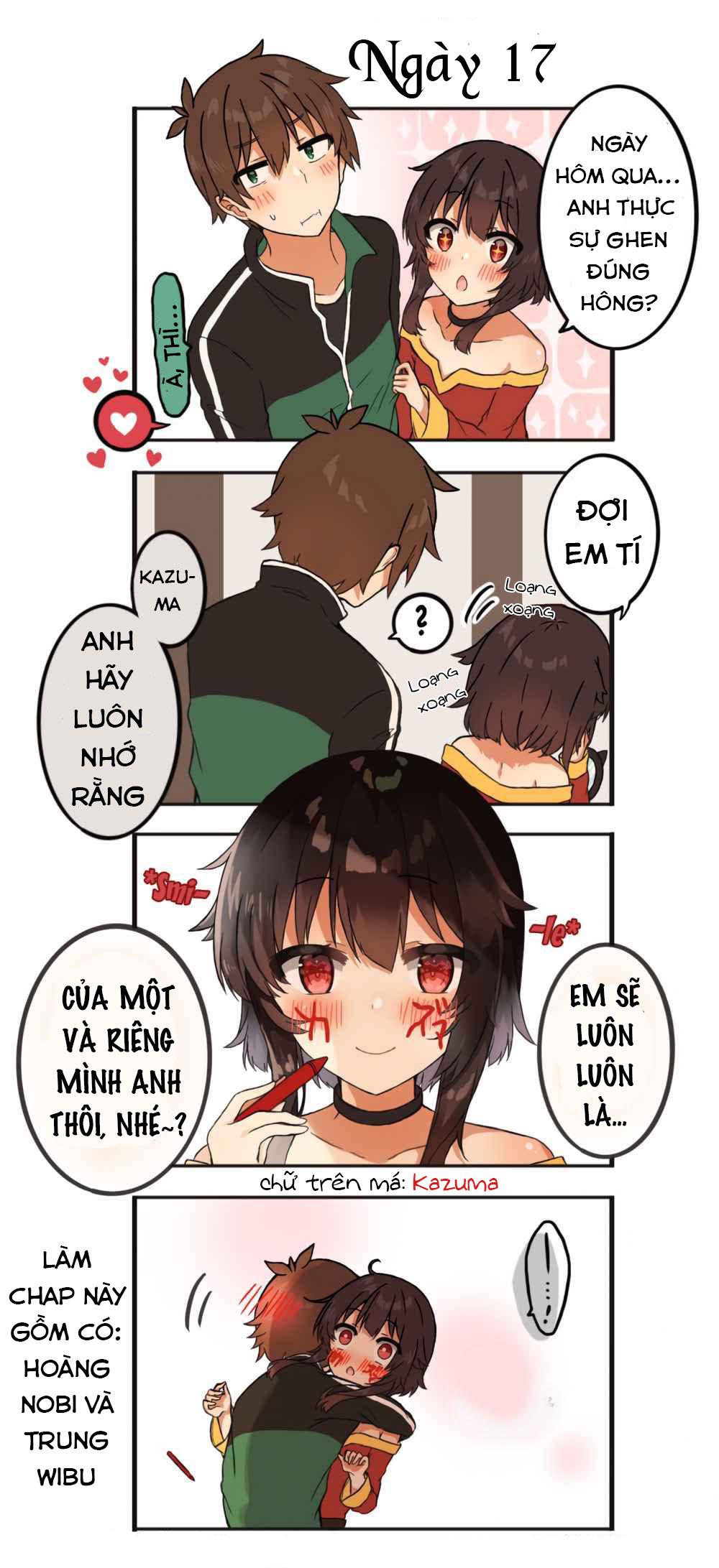 100 Ngày Trước Khi Cưới Của Kazuma Và Megumin: Chapter 17