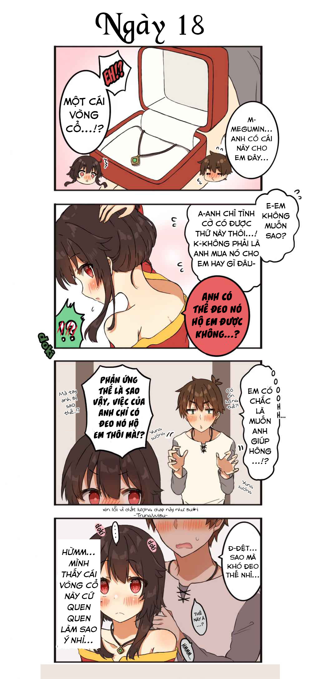 100 Ngày Trước Khi Cưới Của Kazuma Và Megumin: Chapter 18