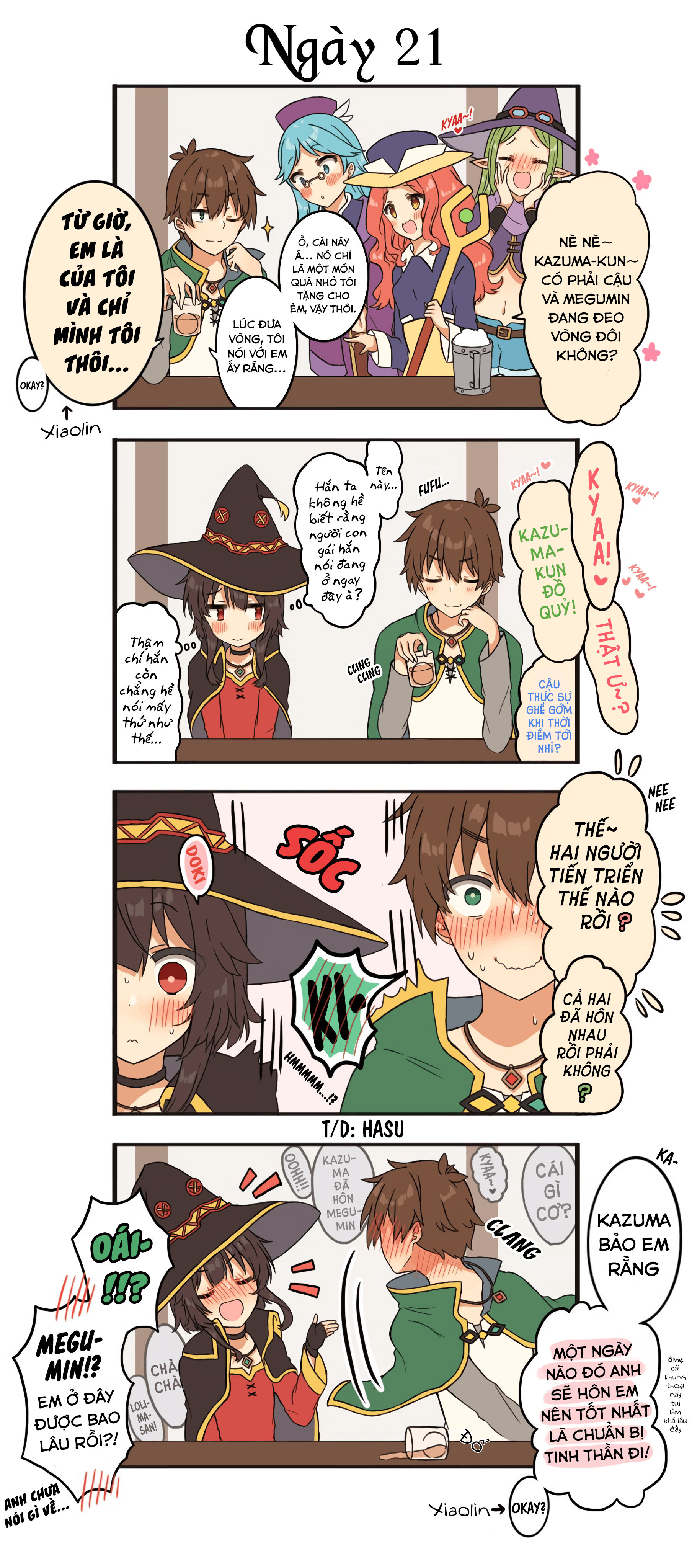 100 Ngày Trước Khi Cưới Của Kazuma Và Megumin: Chapter 21