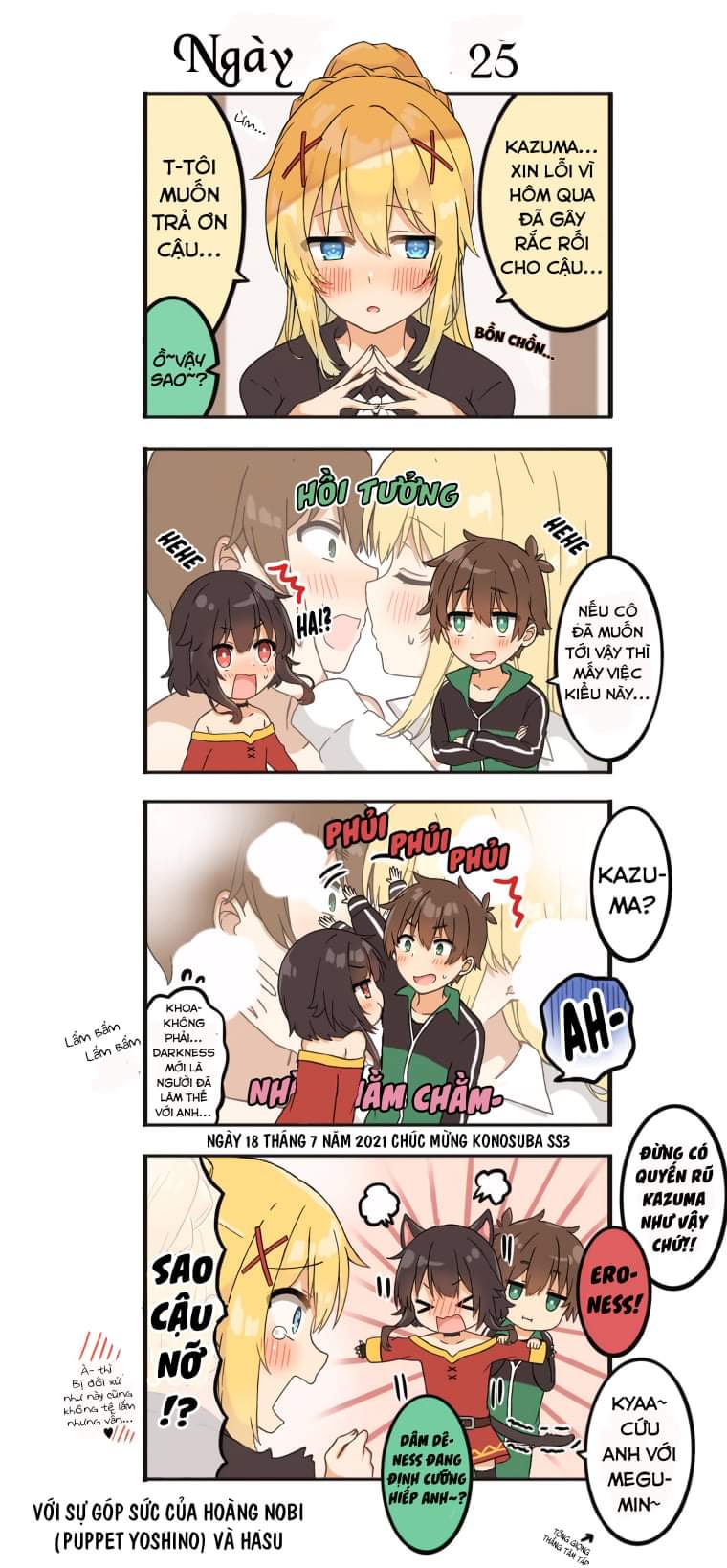 100 Ngày Trước Khi Cưới Của Kazuma Và Megumin: Chapter 25