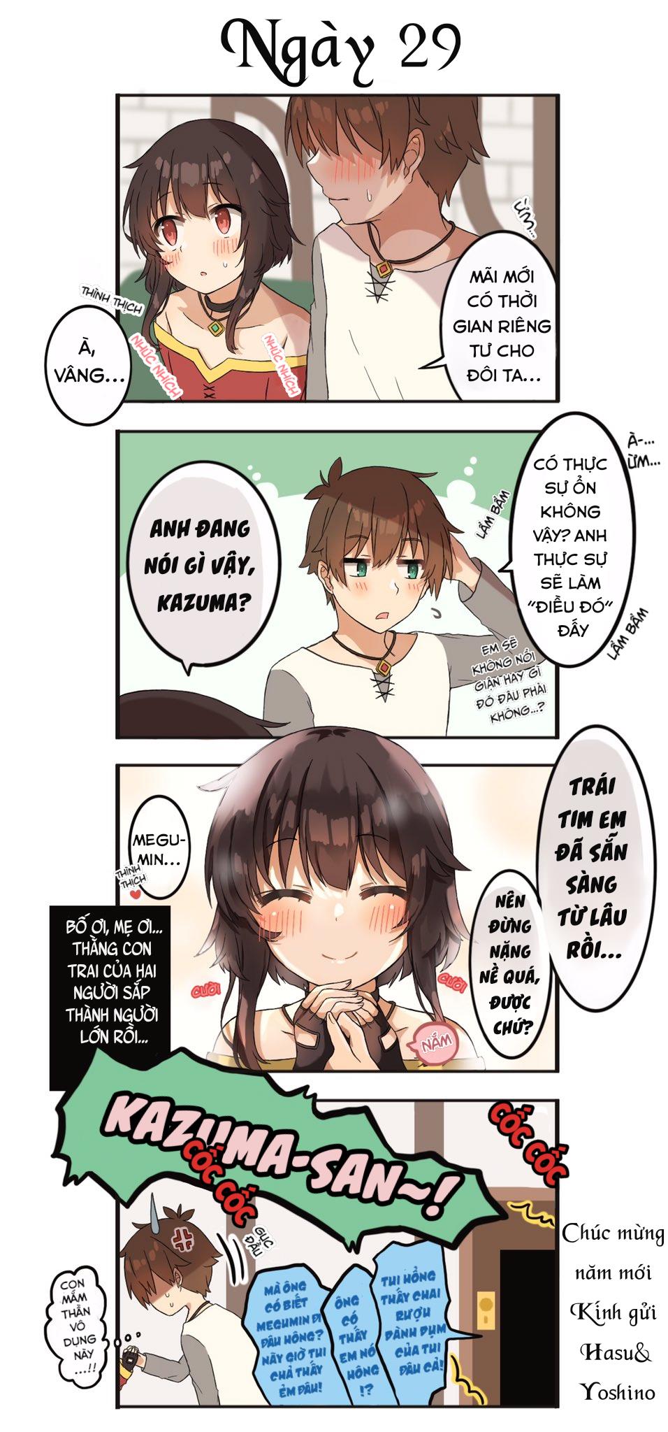 100 Ngày Trước Khi Cưới Của Kazuma Và Megumin: Chapter 29