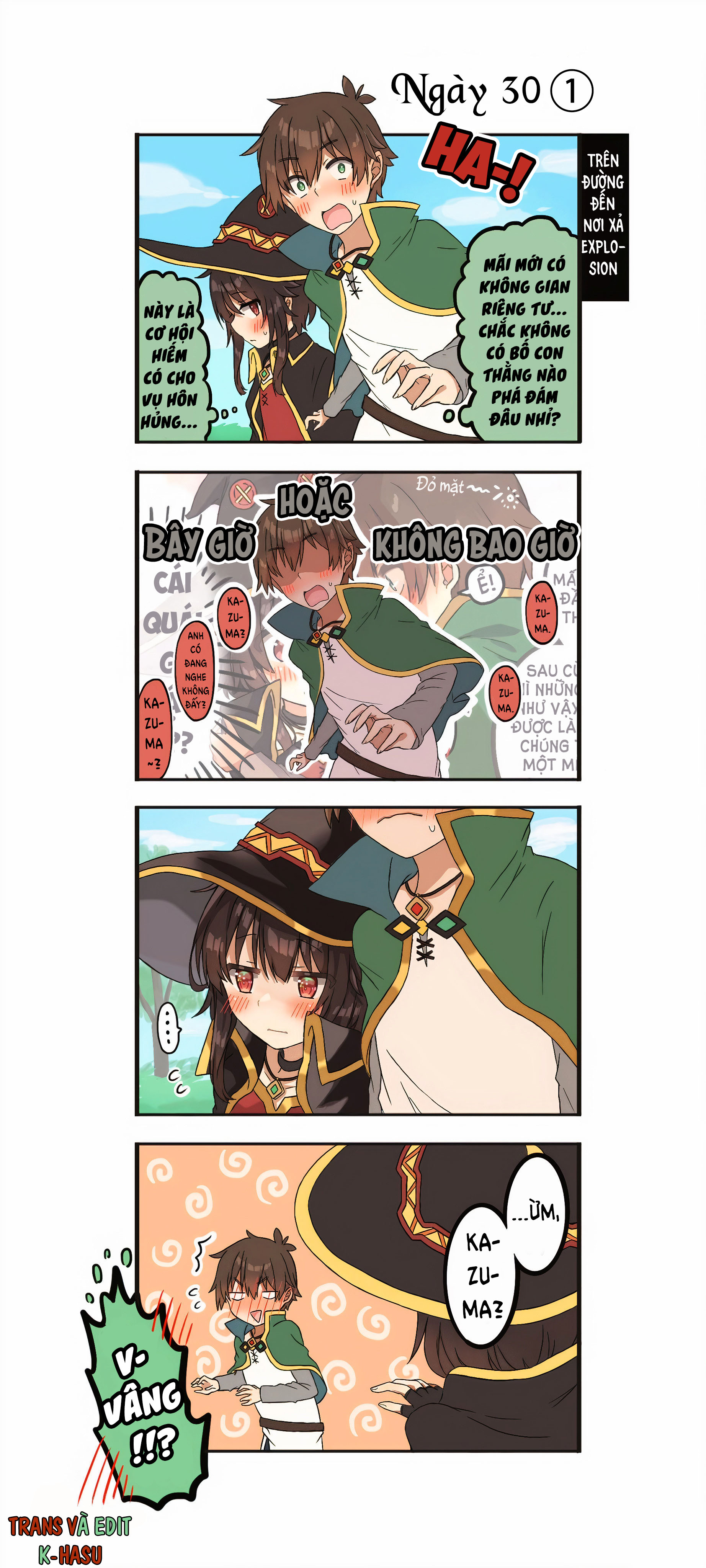 100 Ngày Trước Khi Cưới Của Kazuma Và Megumin: Chapter 30