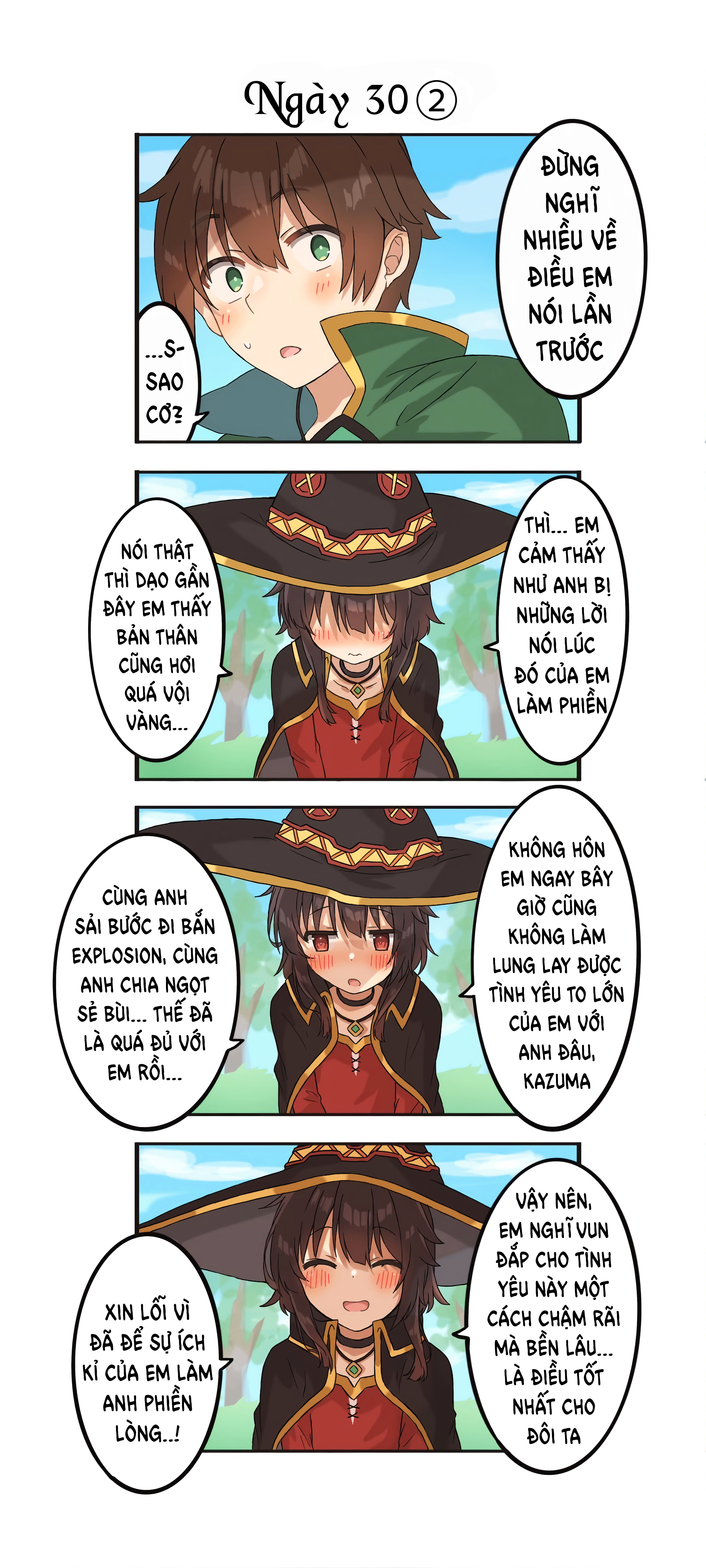 100 Ngày Trước Khi Cưới Của Kazuma Và Megumin: Chapter 30