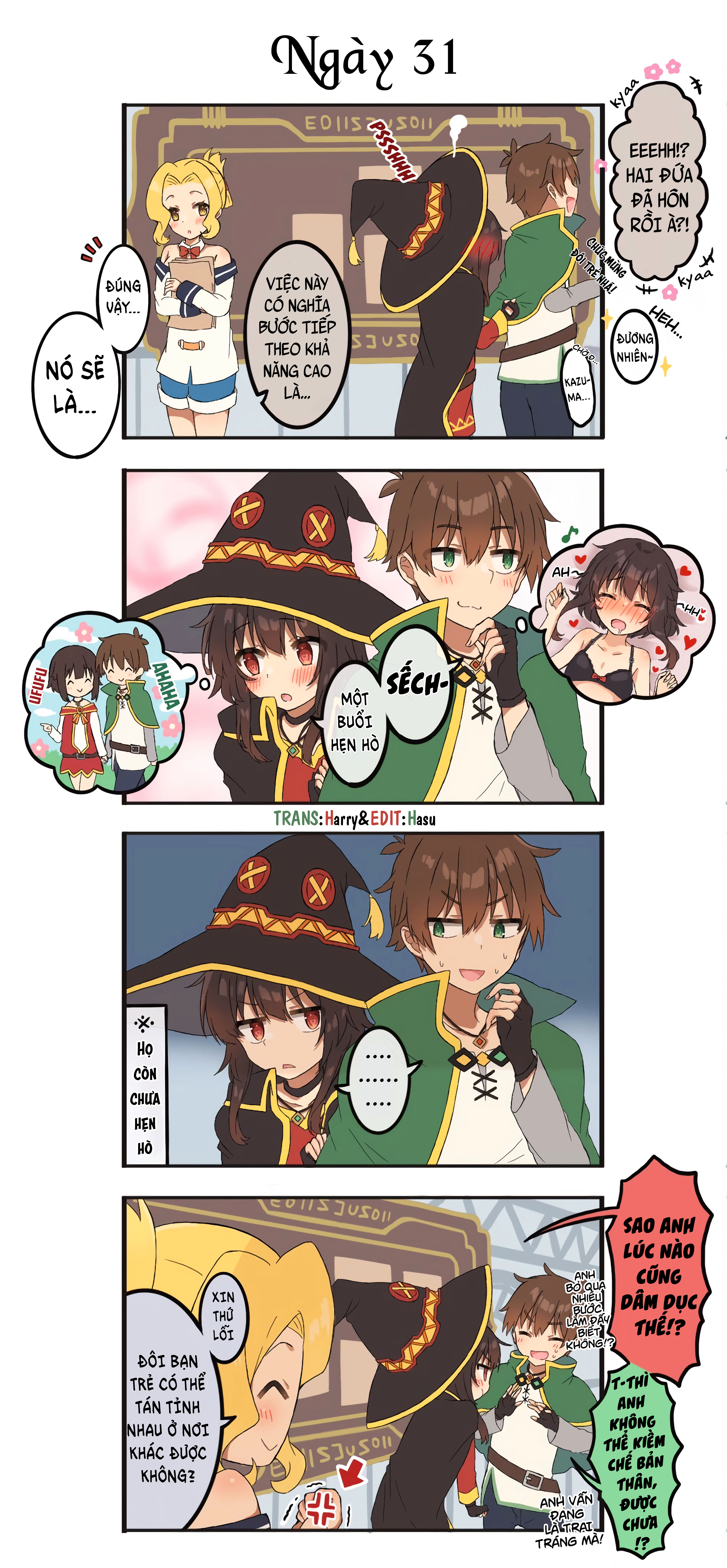 100 Ngày Trước Khi Cưới Của Kazuma Và Megumin: Chapter 31