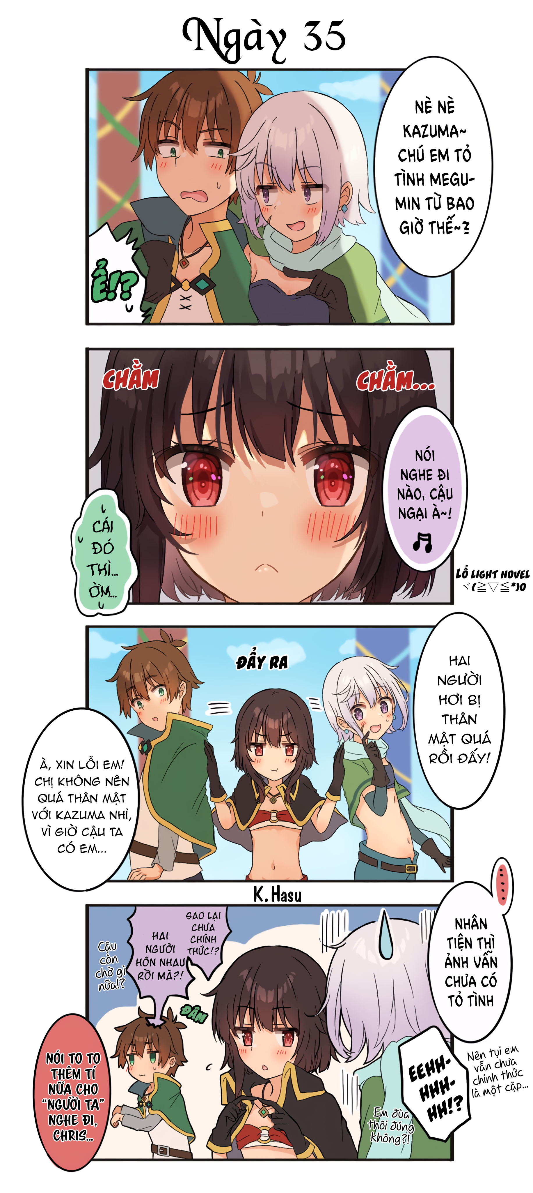 100 Ngày Trước Khi Cưới Của Kazuma Và Megumin: Chapter 35