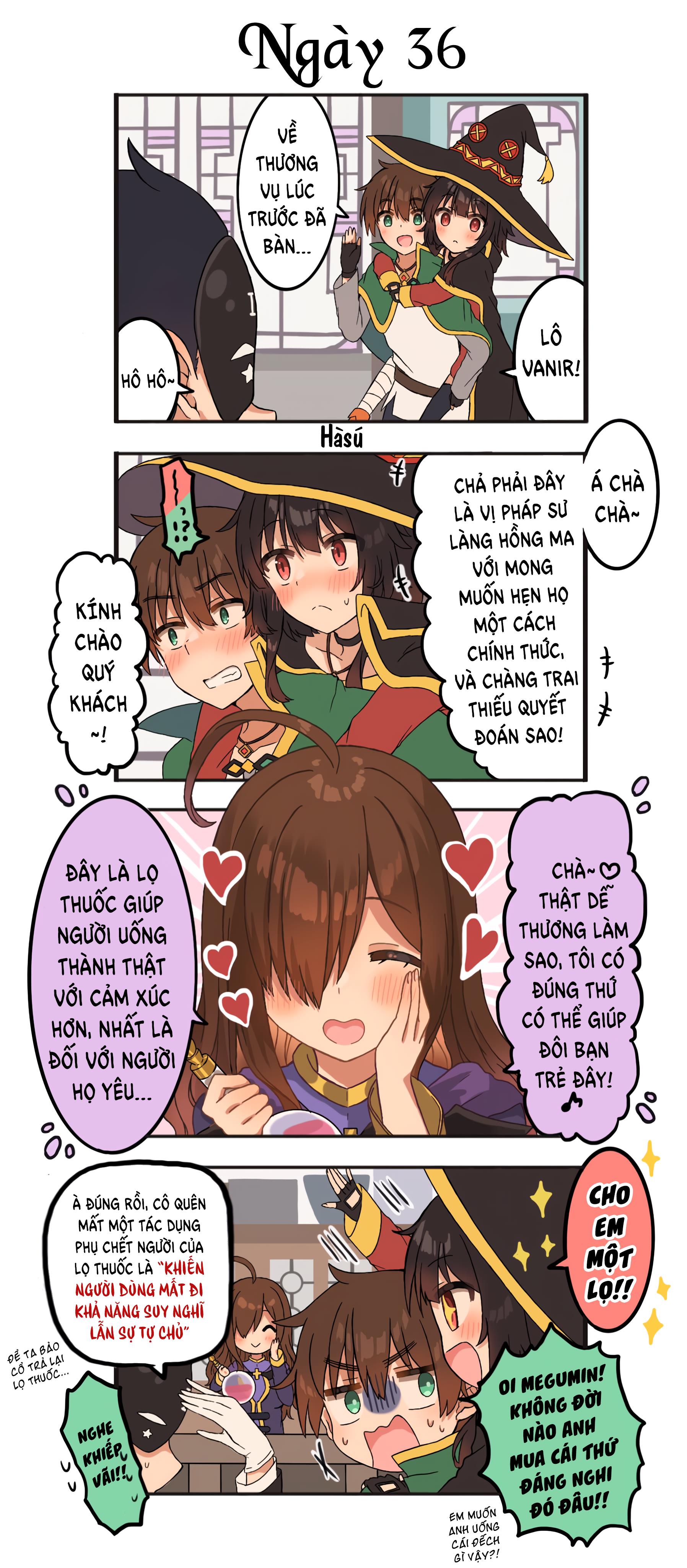 100 Ngày Trước Khi Cưới Của Kazuma Và Megumin: Chapter 36