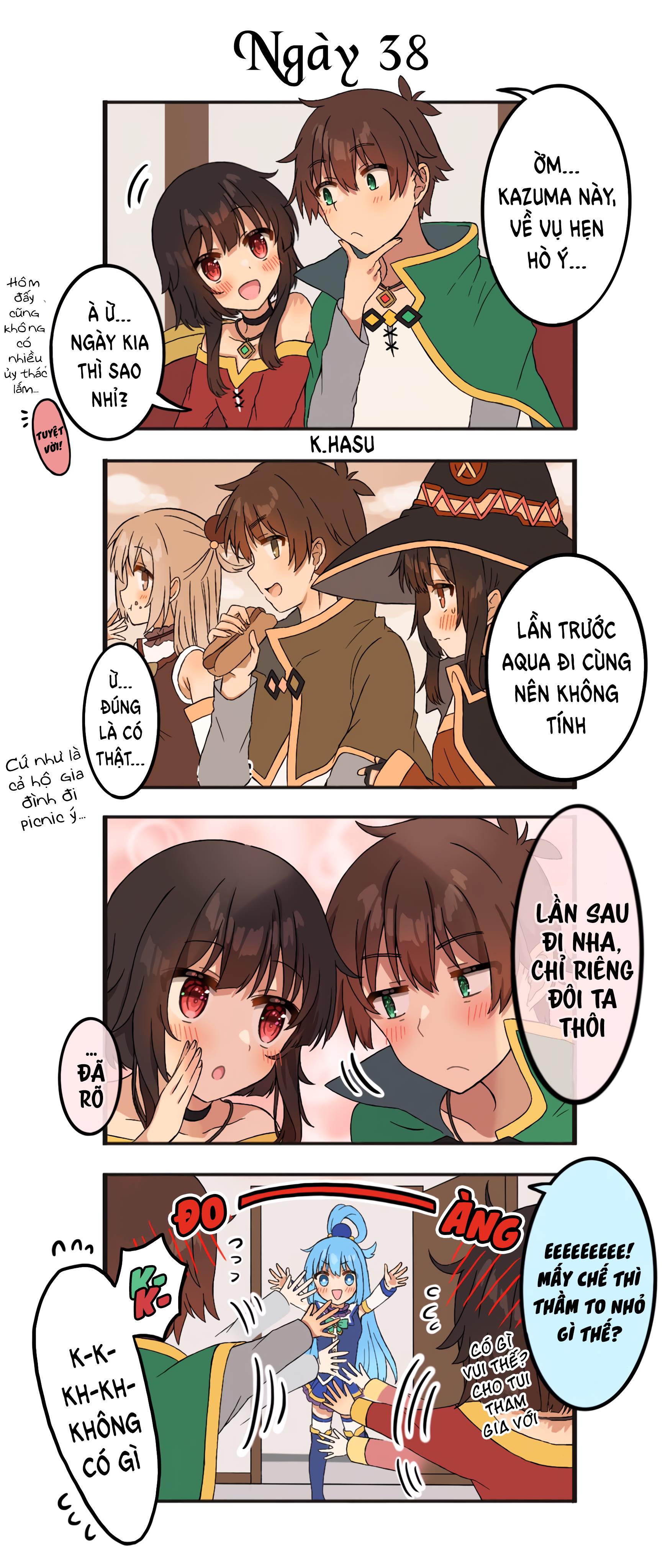 100 Ngày Trước Khi Cưới Của Kazuma Và Megumin: Chapter 38