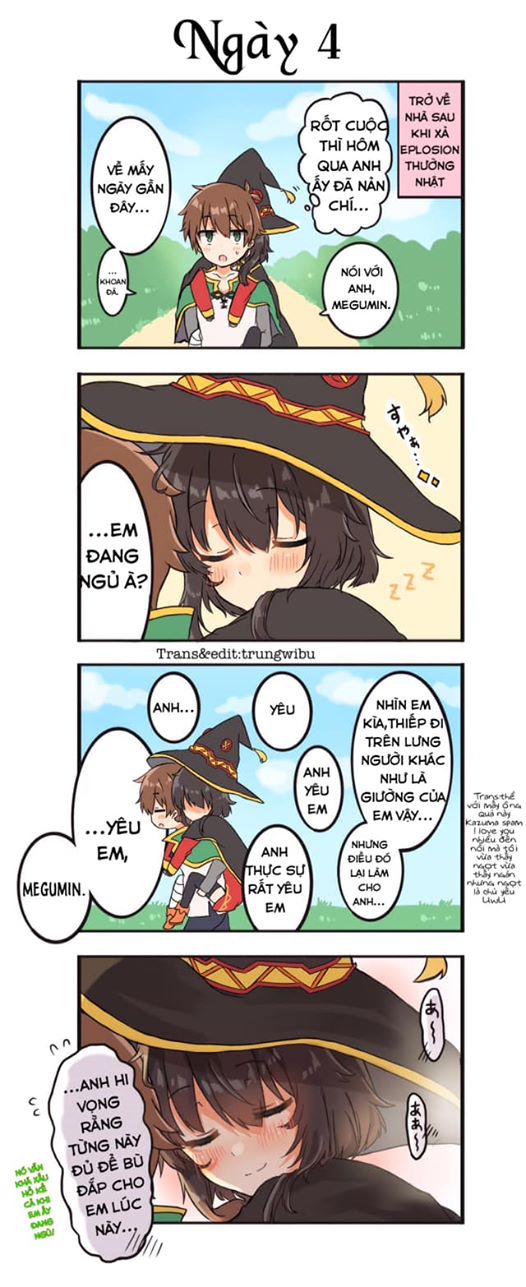 100 Ngày Trước Khi Cưới Của Kazuma Và Megumin: Chapter 4