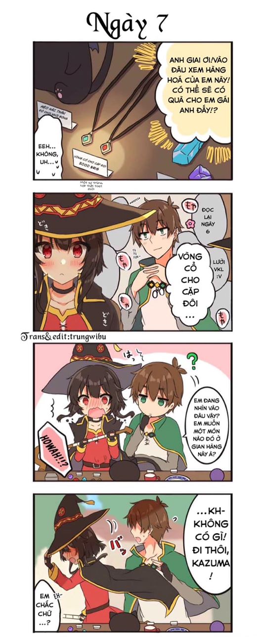 100 Ngày Trước Khi Cưới Của Kazuma Và Megumin: Chapter 7