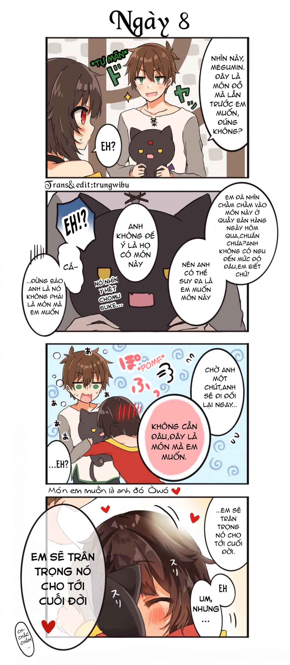 100 Ngày Trước Khi Cưới Của Kazuma Và Megumin: Chapter 8