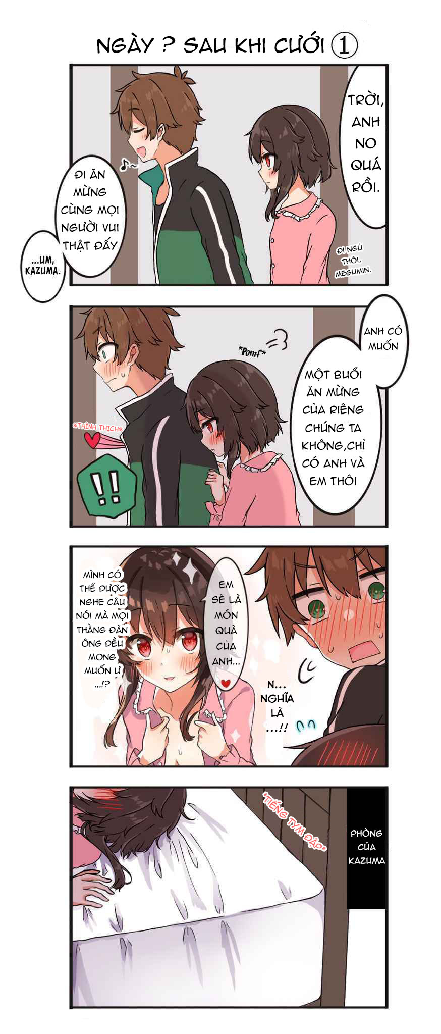 100 Ngày Trước Khi Cưới Của Kazuma Và Megumin: Chapter 9.5