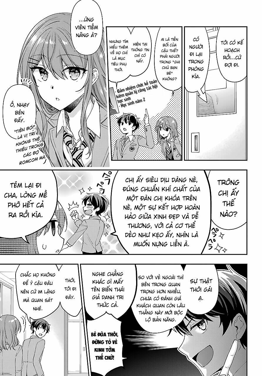 Ai dám bảo tôi không thể tạo nên một câu chuyện hài lãng mạn ngoài đời thực?: Chapter 4