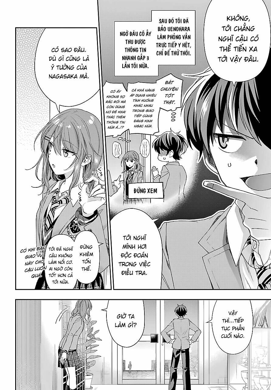 Ai dám bảo tôi không thể tạo nên một câu chuyện hài lãng mạn ngoài đời thực?: Chapter 4