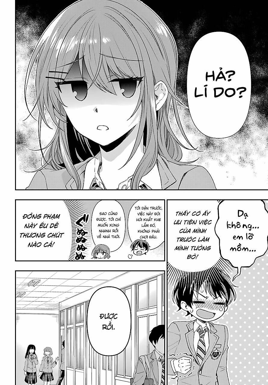 Ai dám bảo tôi không thể tạo nên một câu chuyện hài lãng mạn ngoài đời thực?: Chapter 4