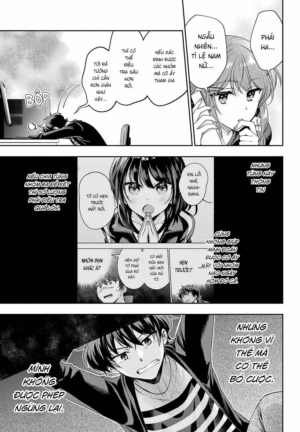 Ai dám bảo tôi không thể tạo nên một câu chuyện hài lãng mạn ngoài đời thực?: Chapter 9