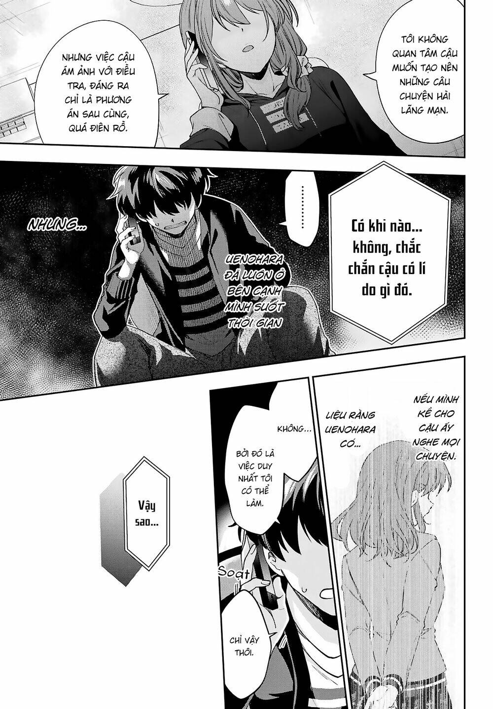 Ai dám bảo tôi không thể tạo nên một câu chuyện hài lãng mạn ngoài đời thực?: Chapter 9
