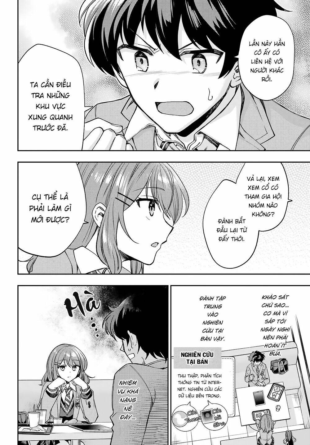 Ai dám bảo tôi không thể tạo nên một câu chuyện hài lãng mạn ngoài đời thực?: Chapter 9