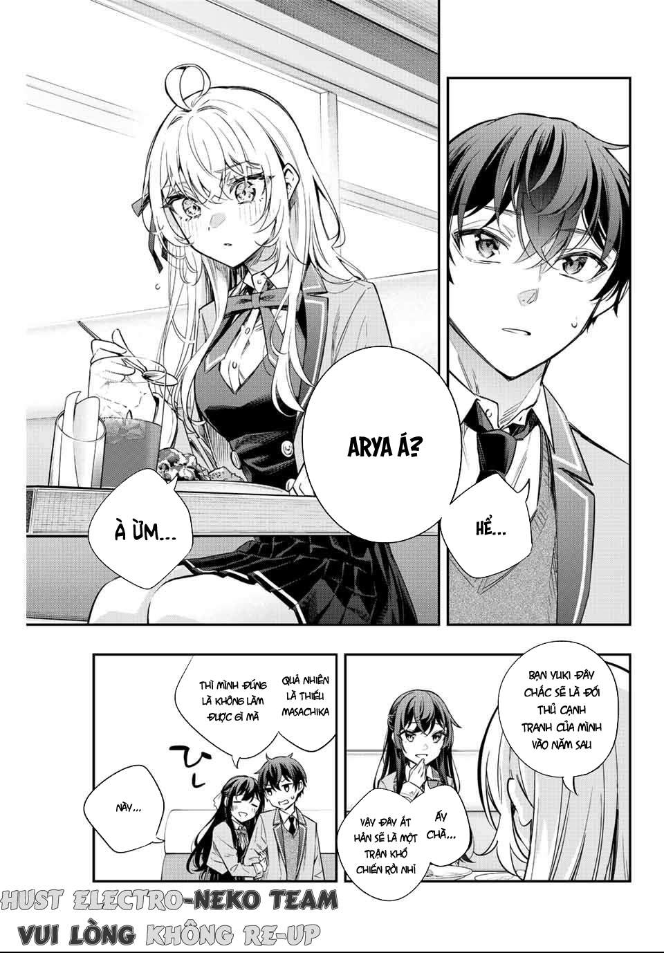 Arya-san bàn bên thi thoảng lại thả thính tôi bằng tiếng Nga: Chapter 17