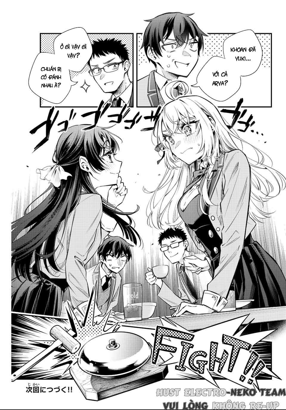 Arya-san bàn bên thi thoảng lại thả thính tôi bằng tiếng Nga: Chapter 17