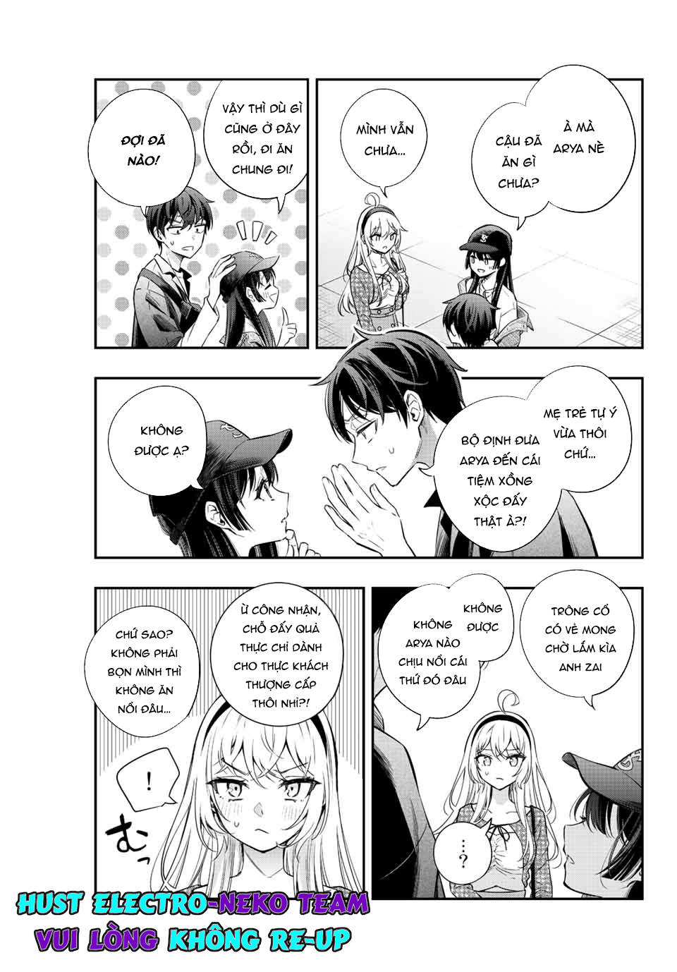 Arya-san bàn bên thi thoảng lại thả thính tôi bằng tiếng Nga: Chapter 21