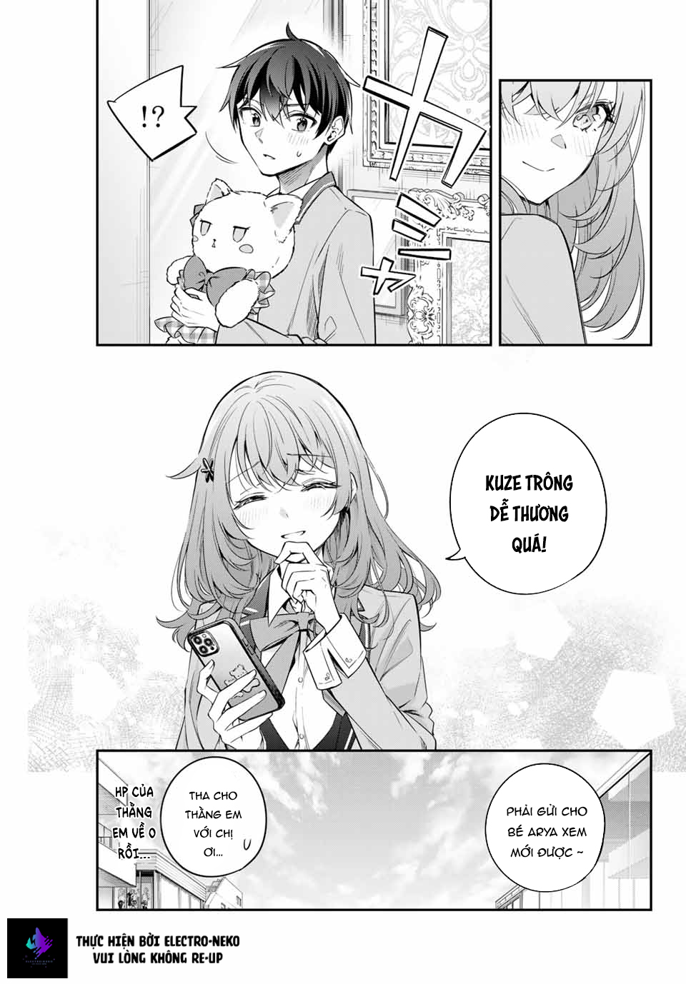 Arya-san bàn bên thi thoảng lại thả thính tôi bằng tiếng Nga: Chapter 27