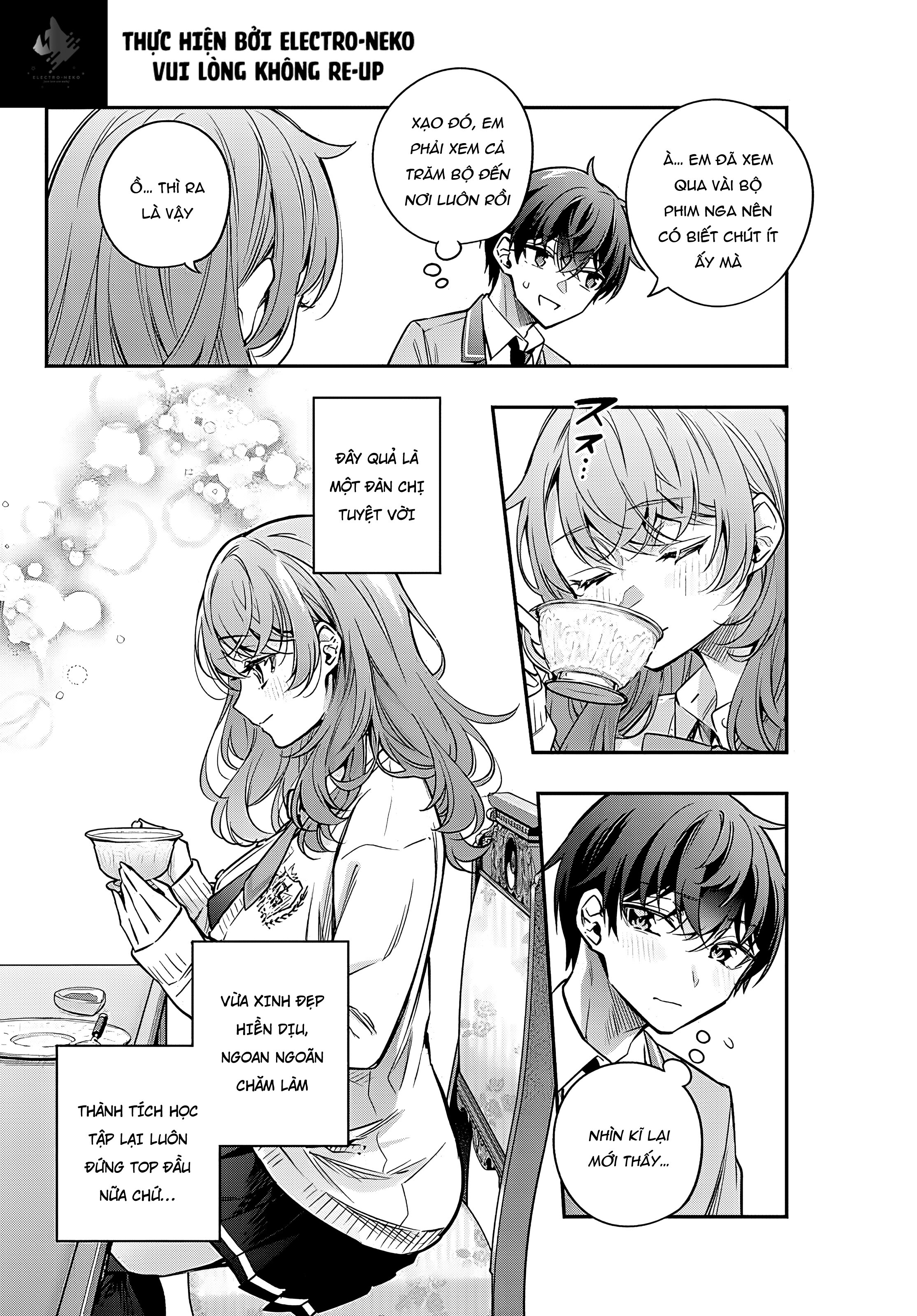 Arya-san bàn bên thi thoảng lại thả thính tôi bằng tiếng Nga: Chapter 39
