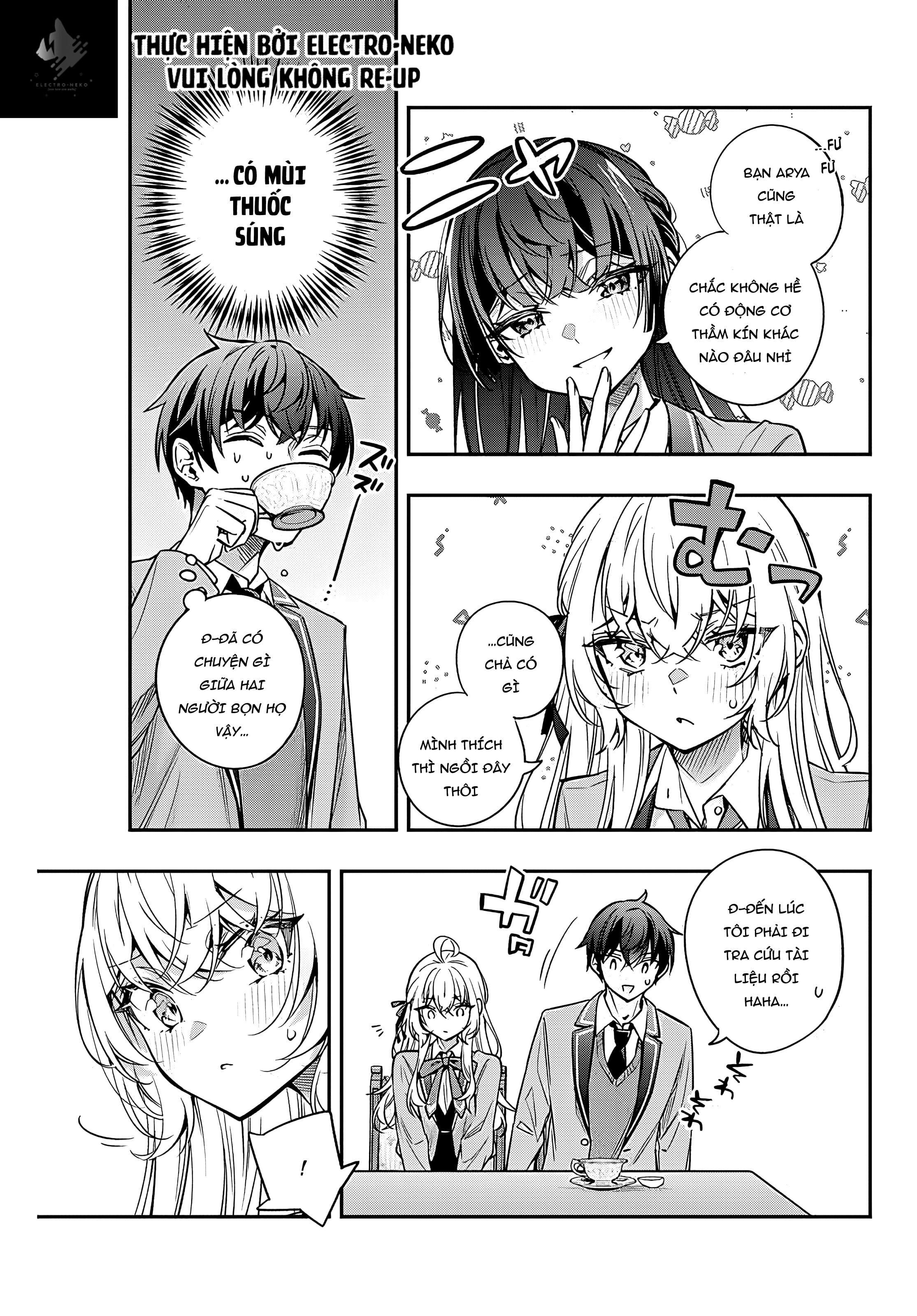 Arya-san bàn bên thi thoảng lại thả thính tôi bằng tiếng Nga: Chapter 39