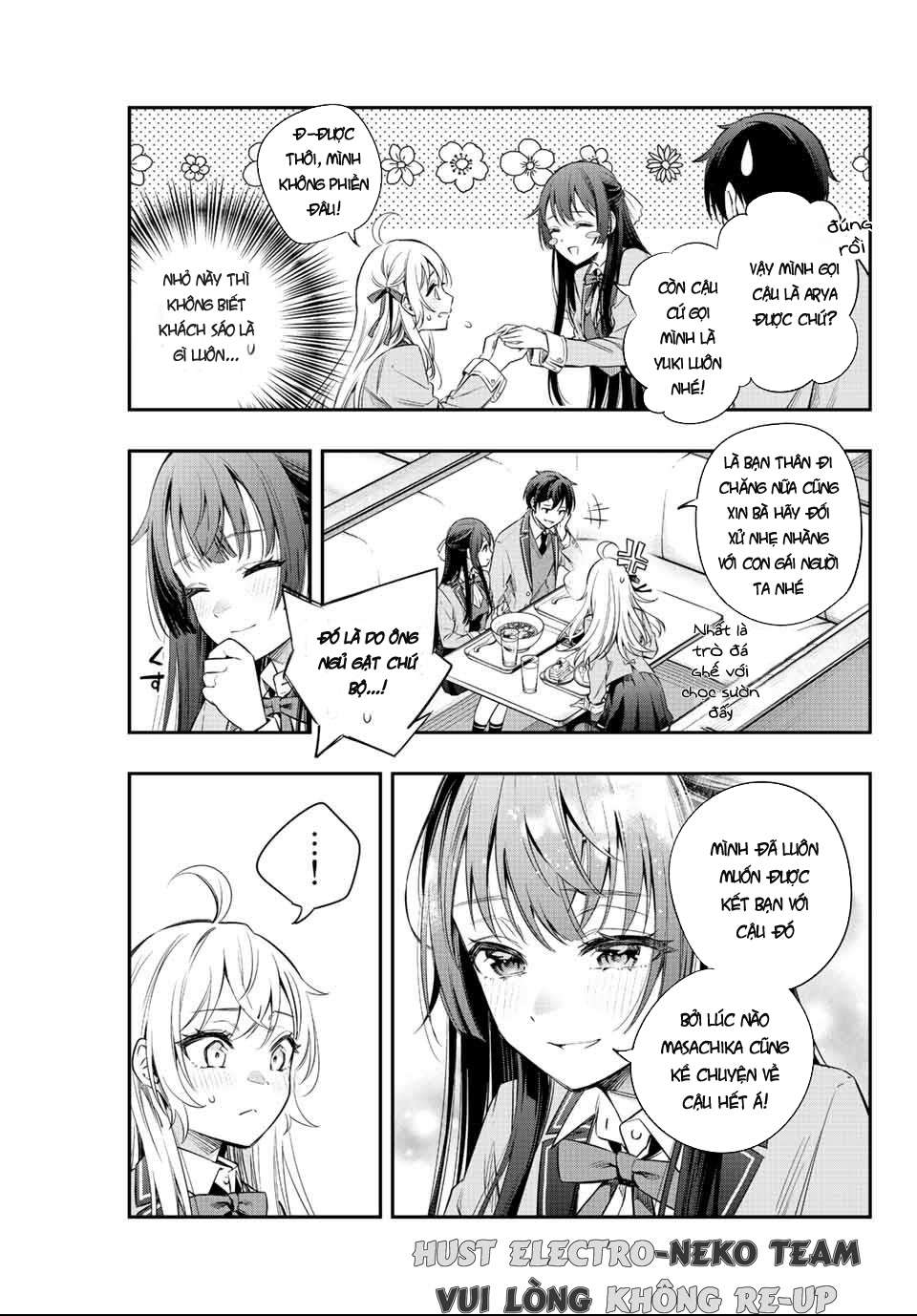 Arya-san bàn bên thi thoảng lại thả thính tôi bằng tiếng Nga: Chapter 4