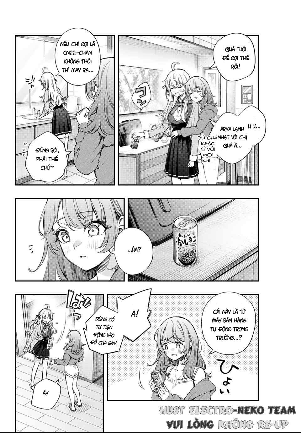 Arya-san bàn bên thi thoảng lại thả thính tôi bằng tiếng Nga: Chapter 8