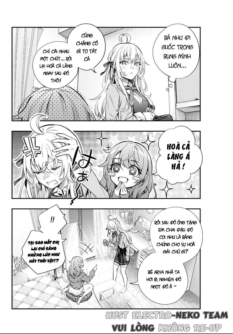 Arya-san bàn bên thi thoảng lại thả thính tôi bằng tiếng Nga: Chapter 8