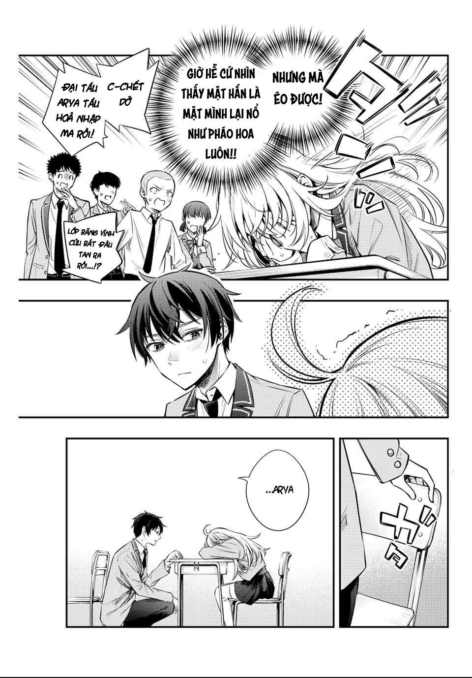 Arya-san bàn bên thi thoảng lại thả thính tôi bằng tiếng Nga: Chapter 8