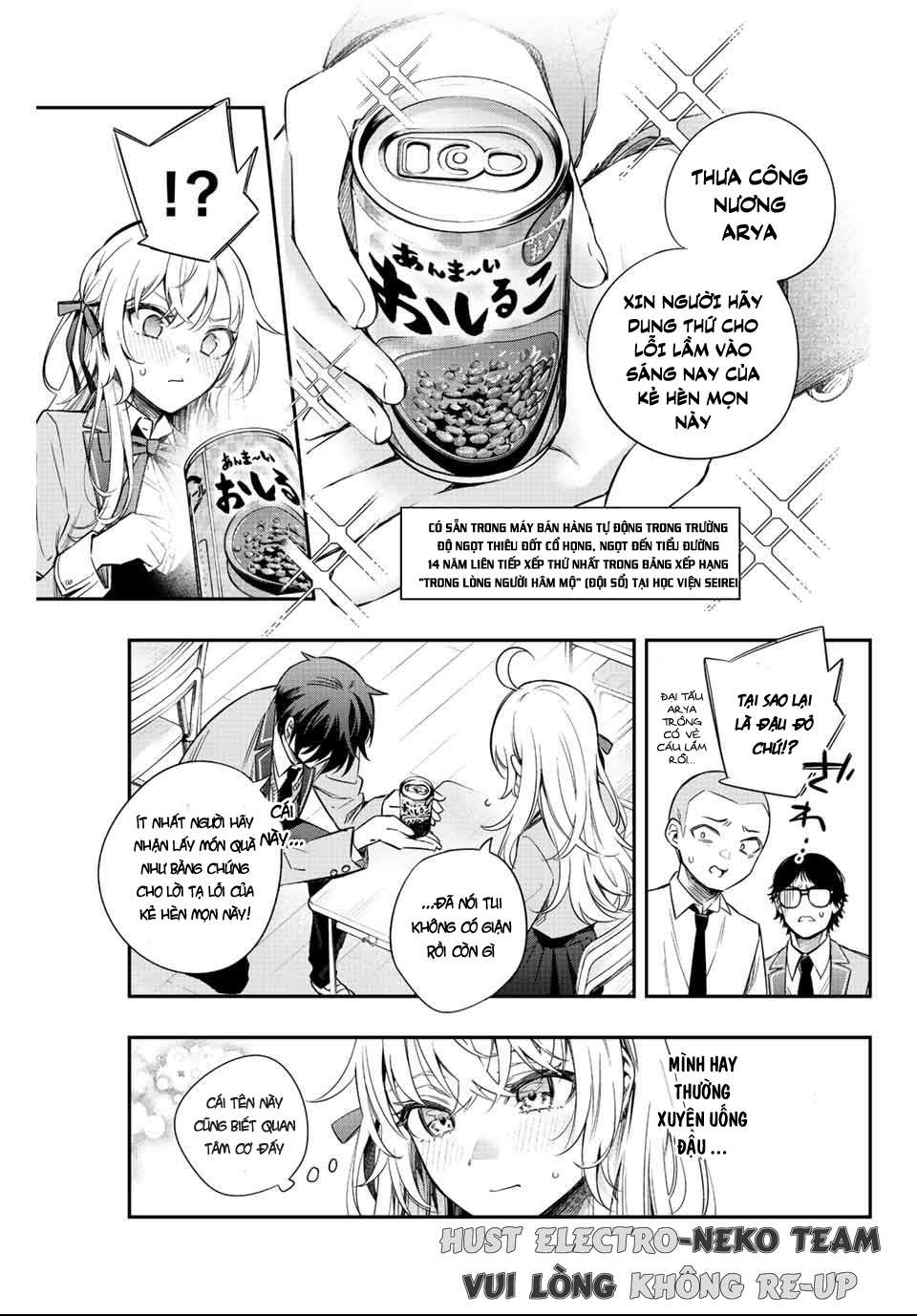 Arya-san bàn bên thi thoảng lại thả thính tôi bằng tiếng Nga: Chapter 8