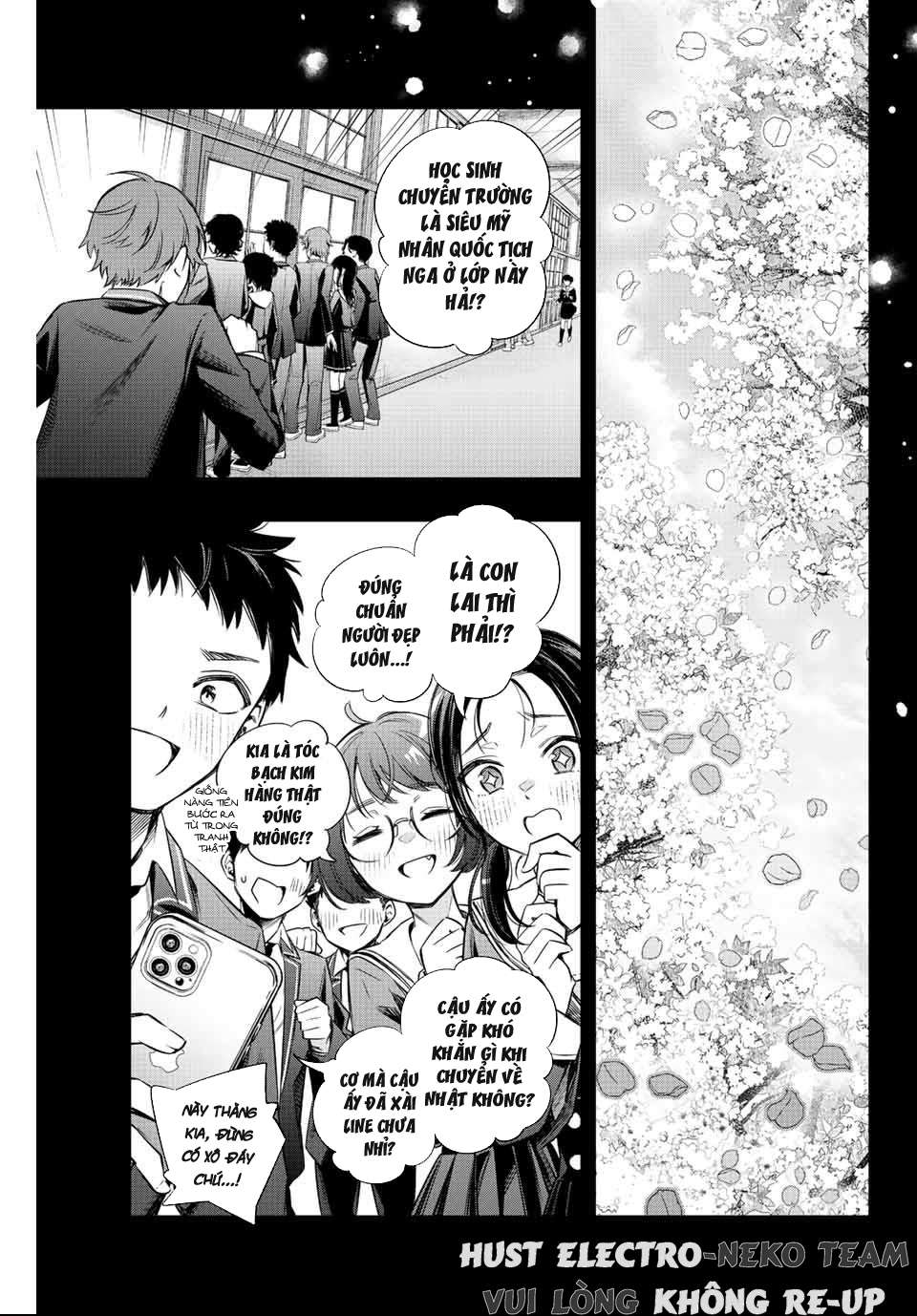 Arya-san bàn bên thi thoảng lại thả thính tôi bằng tiếng Nga: Chapter 9