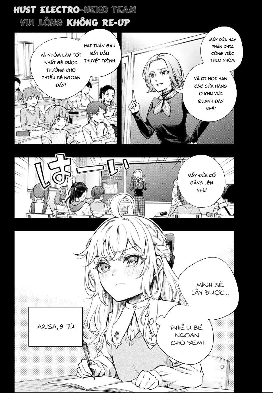 Arya-san bàn bên thi thoảng lại thả thính tôi bằng tiếng Nga: Chapter 9