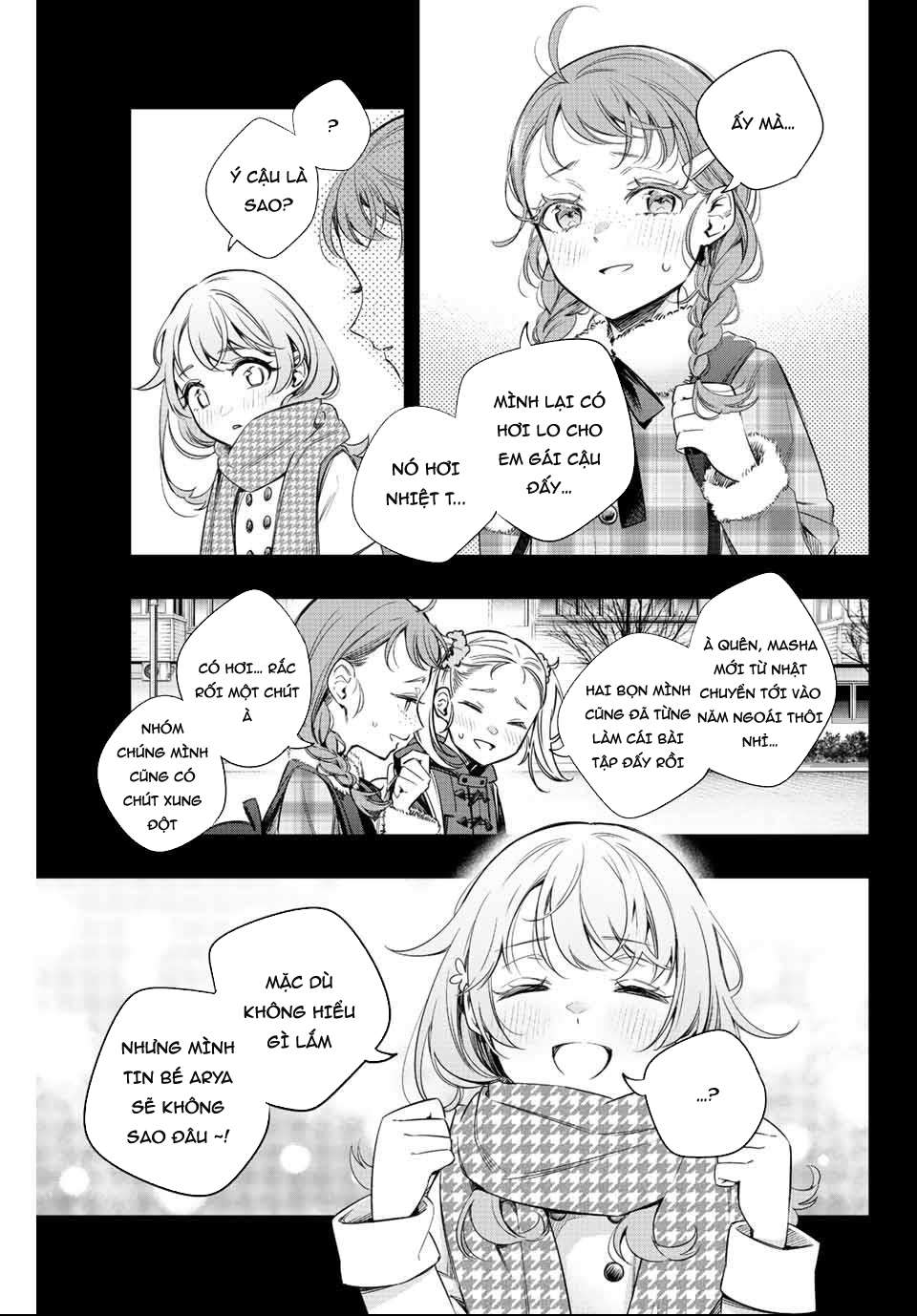 Arya-san bàn bên thi thoảng lại thả thính tôi bằng tiếng Nga: Chapter 9