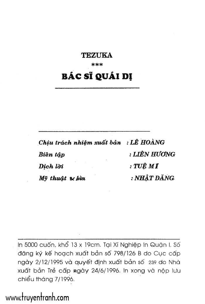 Bác Sĩ Quái Dị: Chapter 101