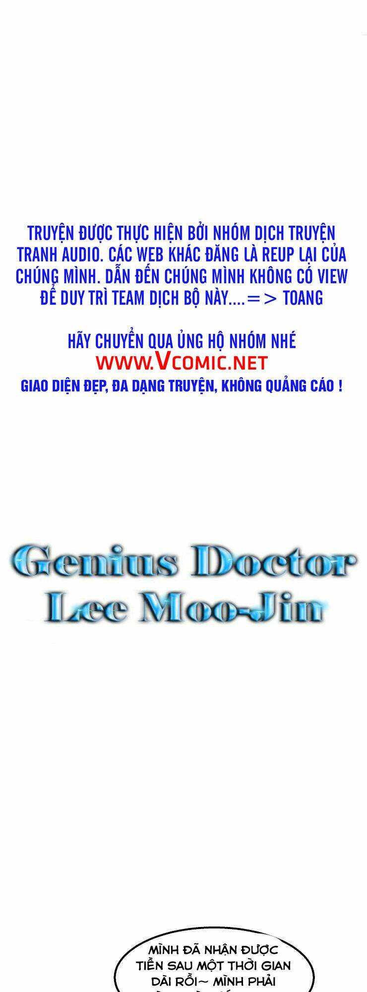 Bác Sĩ Thiên Tài Lee Moojin: Chapter 14