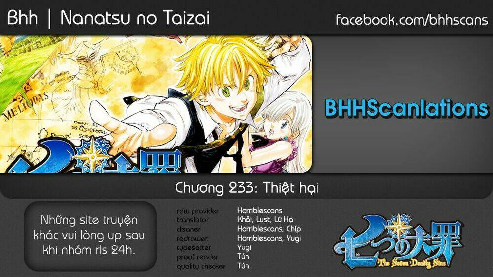 Bảy Đại Ác Nhân: Chapter 233