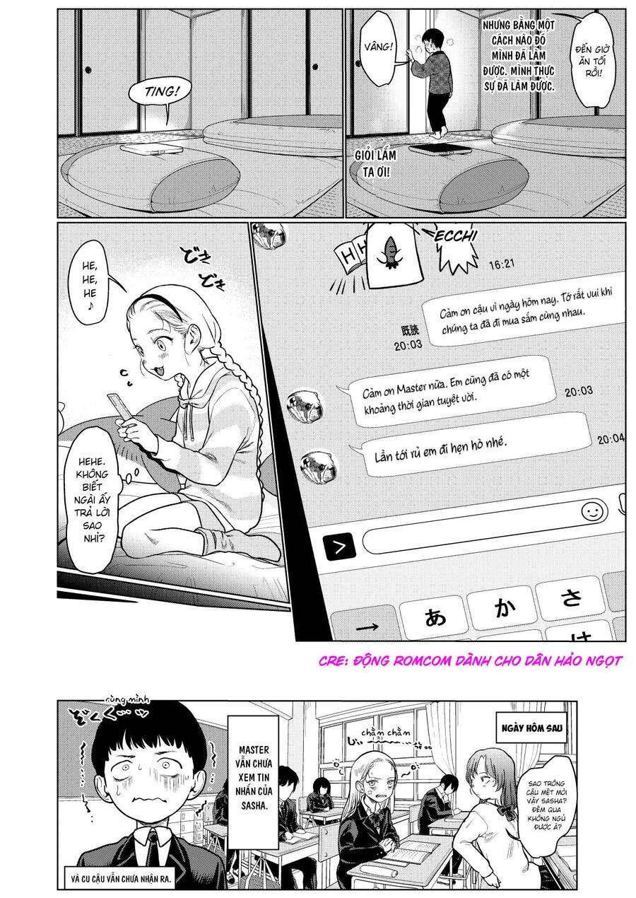 Bé sơ trung Sasha và thằng bạn Otaku cùng lớp: Chapter 13