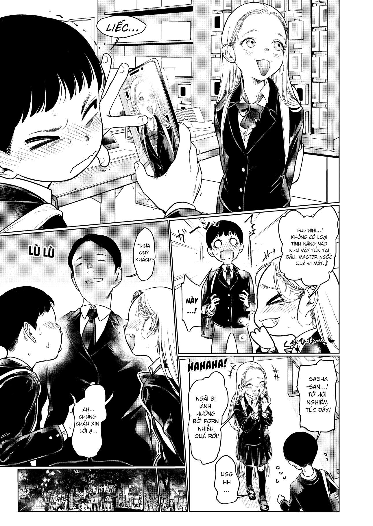 Bé sơ trung Sasha và thằng bạn Otaku cùng lớp: Chapter 20