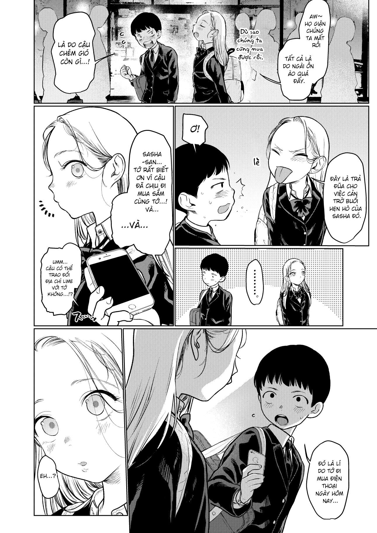 Bé sơ trung Sasha và thằng bạn Otaku cùng lớp: Chapter 20