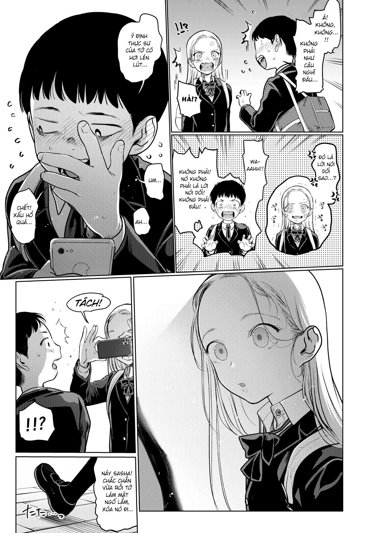 Bé sơ trung Sasha và thằng bạn Otaku cùng lớp: Chapter 20
