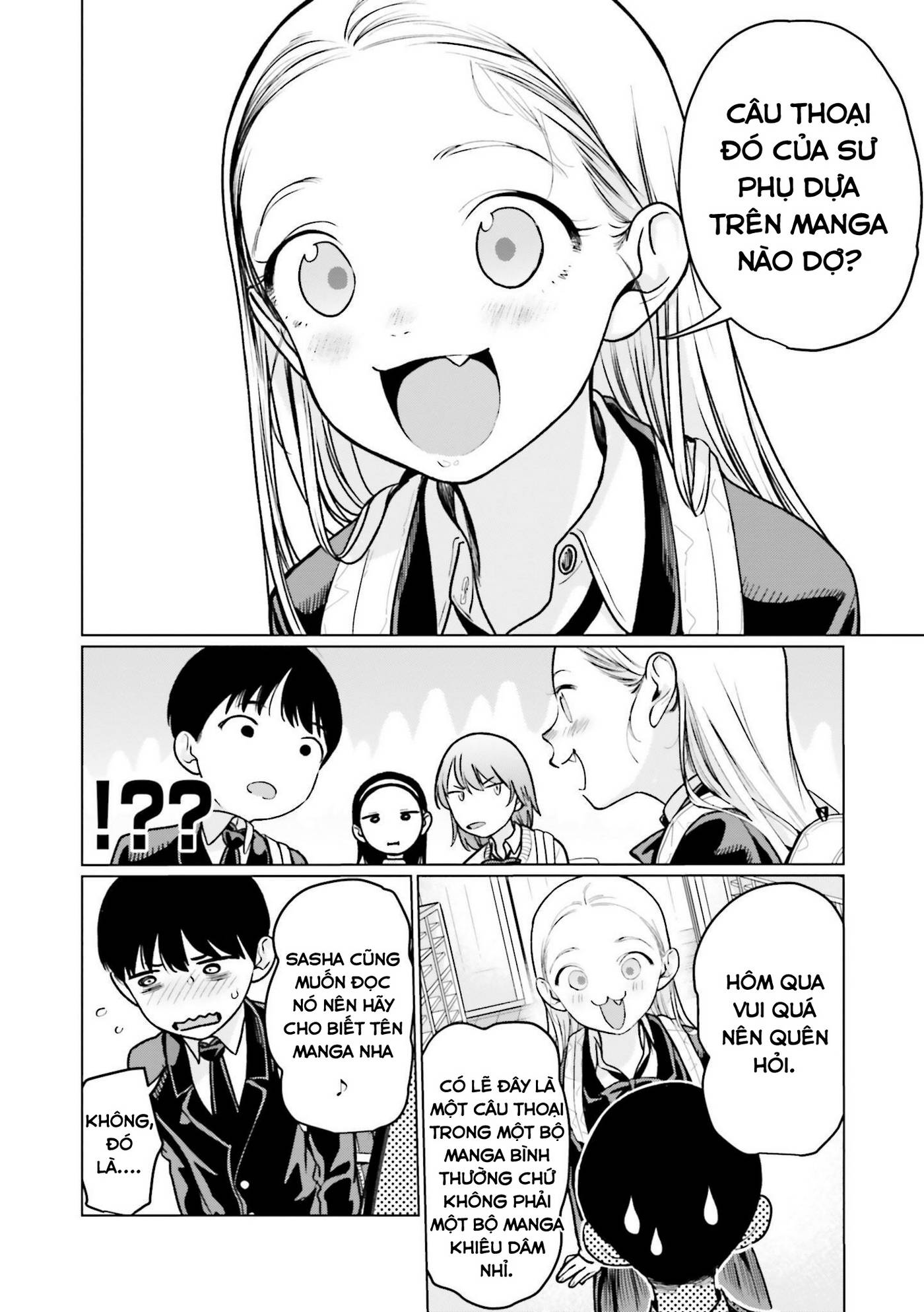 Bé sơ trung Sasha và thằng bạn Otaku cùng lớp: Chapter 22.25