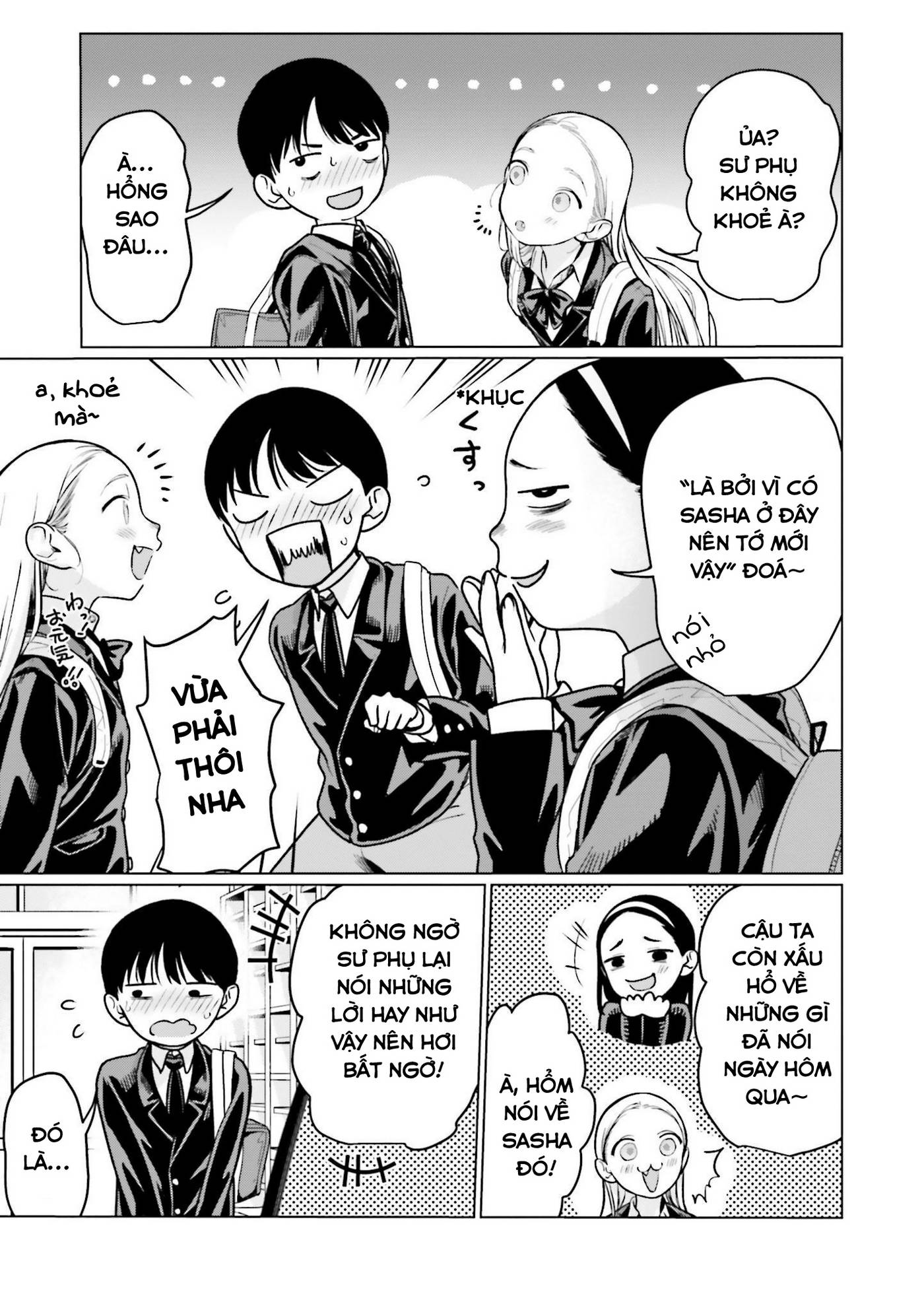 Bé sơ trung Sasha và thằng bạn Otaku cùng lớp: Chapter 22.25