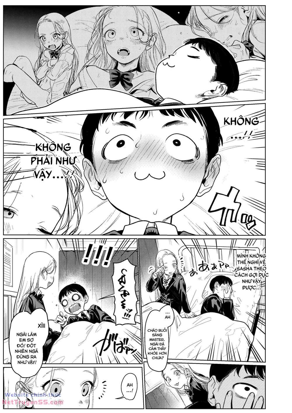 Bé sơ trung Sasha và thằng bạn Otaku cùng lớp: Chapter 4