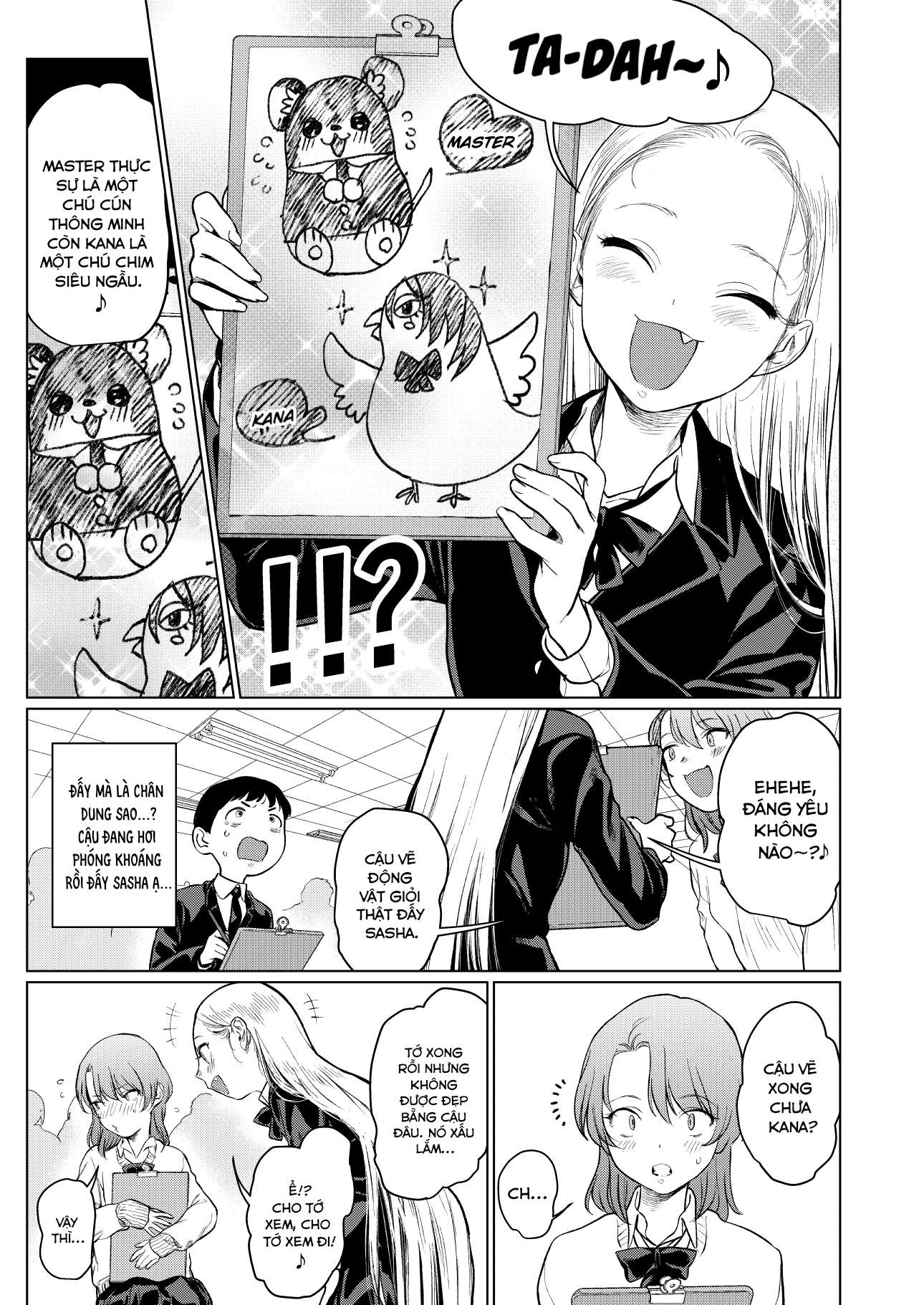 Bé sơ trung Sasha và thằng bạn Otaku cùng lớp: Chapter 8.5