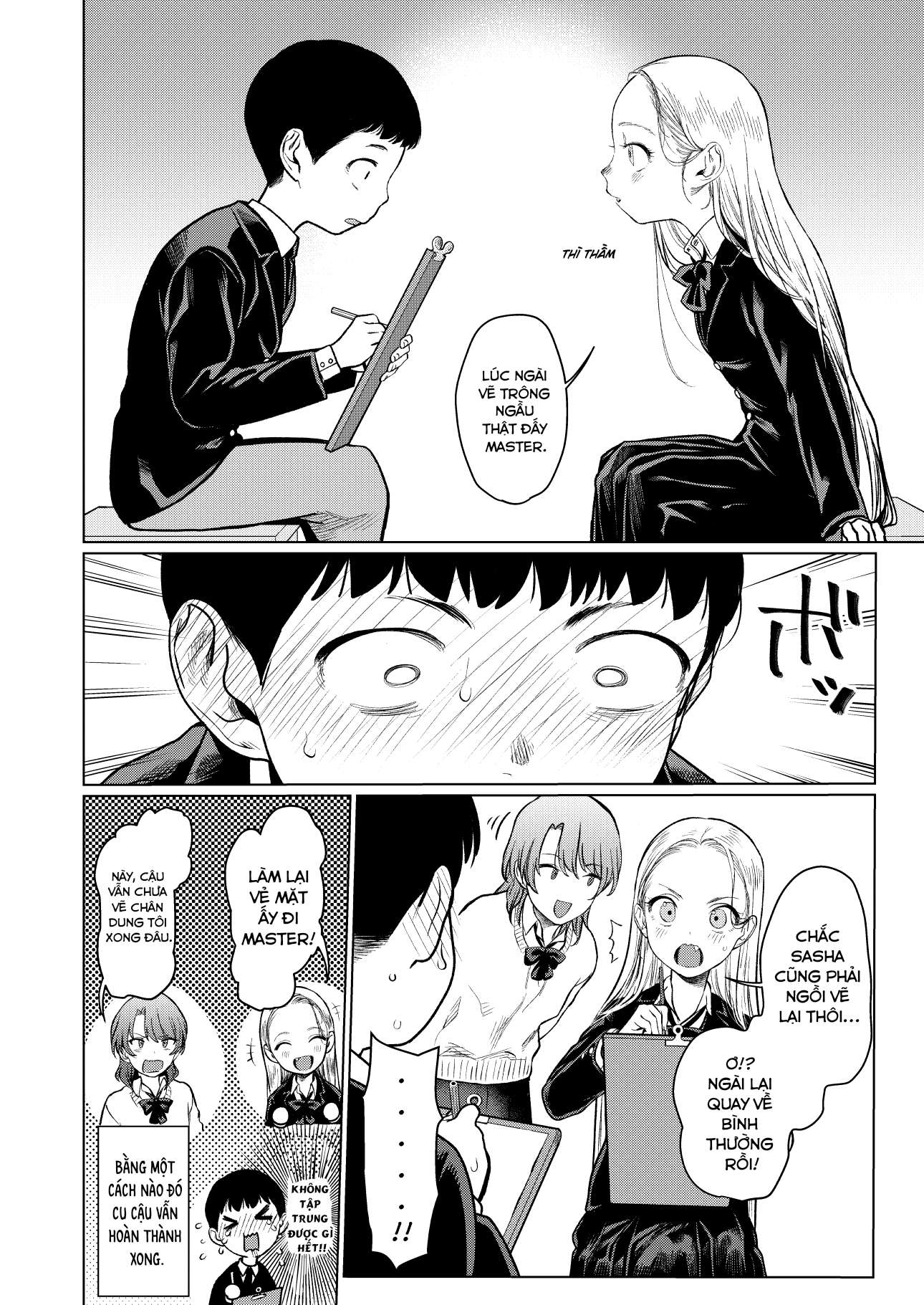 Bé sơ trung Sasha và thằng bạn Otaku cùng lớp: Chapter 8.5