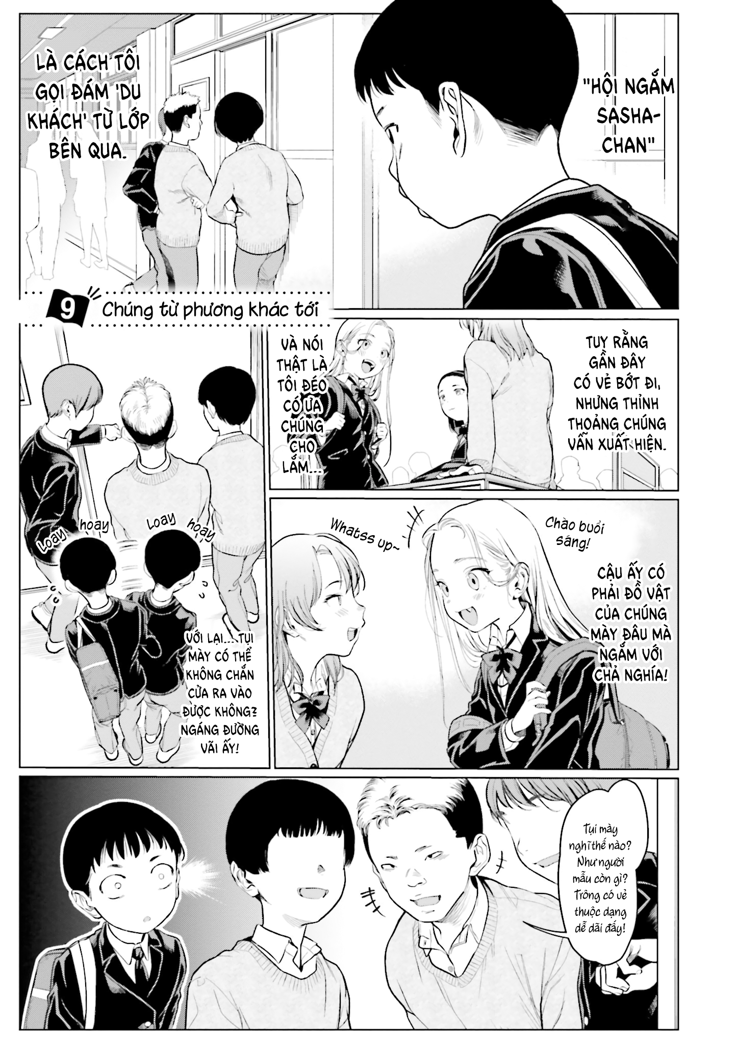 Bé sơ trung Sasha và thằng bạn Otaku cùng lớp: Chapter 9